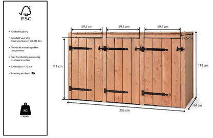 Douglas Kliko-Ombouw Met Zwarte Accenten