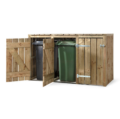 Douglas GeÏmpregneerde Kliko-Ombouw 3 Kliko's