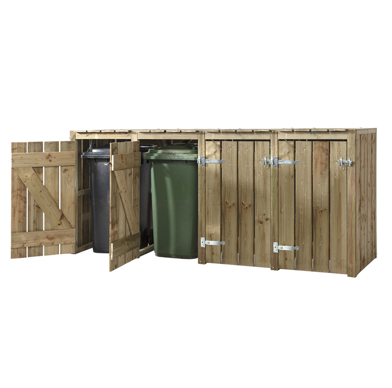 Douglas GeÏmpregneerde Kliko-Ombouw 4 Kliko's